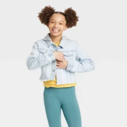 Girls' Hooded Jean Jacket - Cat & Jack™ Light Wash 5 Girls' Hooded Jean Jacket - Cat & Jack™ Light Wash -Cat & Jack GUEST d3c64c77 8071 4052 8b3f d4c78fb86445