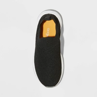 Boys' Kylo Slip-On Sneakers - Cat & Jack™ Black 2 Boys' Kylo Slip-On Sneakers - Cat & Jack™ Black - Image 2