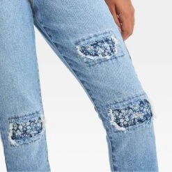 Girls' High-Rise Destructed Super Stretch Skinny Jeans - Cat & Jack™ Light Wash 6 Girls' High-Rise Destructed Super Stretch Skinny Jeans - Cat & Jack™ Light Wash -Cat & Jack GUEST da1d663f e235 4d1f a3c9 463affc1bbd0