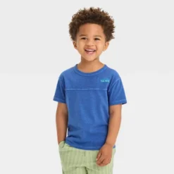 Toddler Boys' Striped Chambray Pull-On Shorts - Cat & Jack™ -Cat & Jack GUEST de5dcde8 1e5e 444e 8b86 b3cb6cda37eb