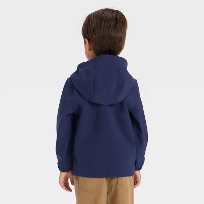 Toddler Boys' Full Zip Softshell Jacket - Cat & Jack™ Navy Blue 1 Toddler Boys' Full Zip Softshell Jacket - Cat & Jack™ Navy Blue