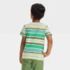Toddler Boys' Short Sleeve Striped T-Shirt - Cat & Jack™