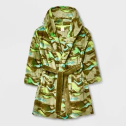 Boys' Marble Printed Robe - Cat & Jack™ Green -Cat & Jack GUEST e456f64e f893 46f4 a375 dc33f6f03d15