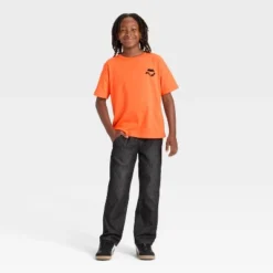 Boys' Short Sleeve Halloween Glow In The Dark Relaxed Oversized Fit T-Shirt - Cat & Jack™ -Cat & Jack GUEST e48a5948 5674 40c0 bb3c 738f073676d5