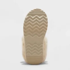 Girls' Lizzie Faux Fur Cuff Bootie Slippers - Cat & Jack™ -Cat & Jack GUEST e6db65d5 ac2d 4d2b a8ea a8345e91ac08