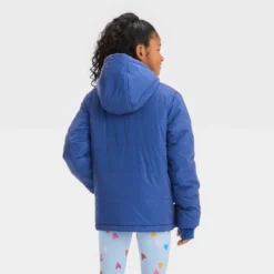 Girls' Solid Puffer Jacket - Cat & Jack™