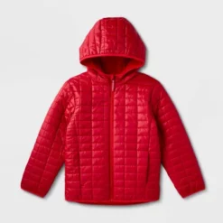 Kids' Solid Puffer Jacket - Cat & Jack™ -Cat & Jack GUEST ea1b5eb9 3baf 4431 8211 e081cd30efef