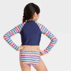 Girls' Mermaids 'Make Waves' Swimwear Set - Cat & Jack™ -Cat & Jack GUEST ee9e29c5 2e11 44c6 8826 eeab79dfff66