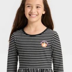 Girls' Long Sleeve Halloween Dress - Cat & Jack™