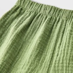 Baby Boys' 2pc Smiley Embroidered Pocket Gauze Shorts Set - Cat & Jack™ Green 6 Baby Boys' 2pc Smiley Embroidered Pocket Gauze Shorts Set - Cat & Jack™ Green -Cat & Jack GUEST efeddc21 8125 452d bd5b 6899aded2a1d