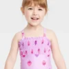 Toddler Girls' Strawberry One Piece Swimsuit - Cat & Jack™ Purple