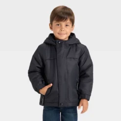 Toddler Boys' 3-in-1 Snowplay Jacket - Cat & Jack™ Black -Cat & Jack GUEST f37b4499 4b53 40dd a257 f85d1a2dc6c0