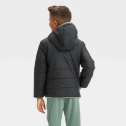 Kids' Reversible Puffer Jacket - Cat & Jack™