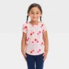 Toddler Girls' 3pk Short Sleeve T-Shirt - Cat & Jack™ Pink